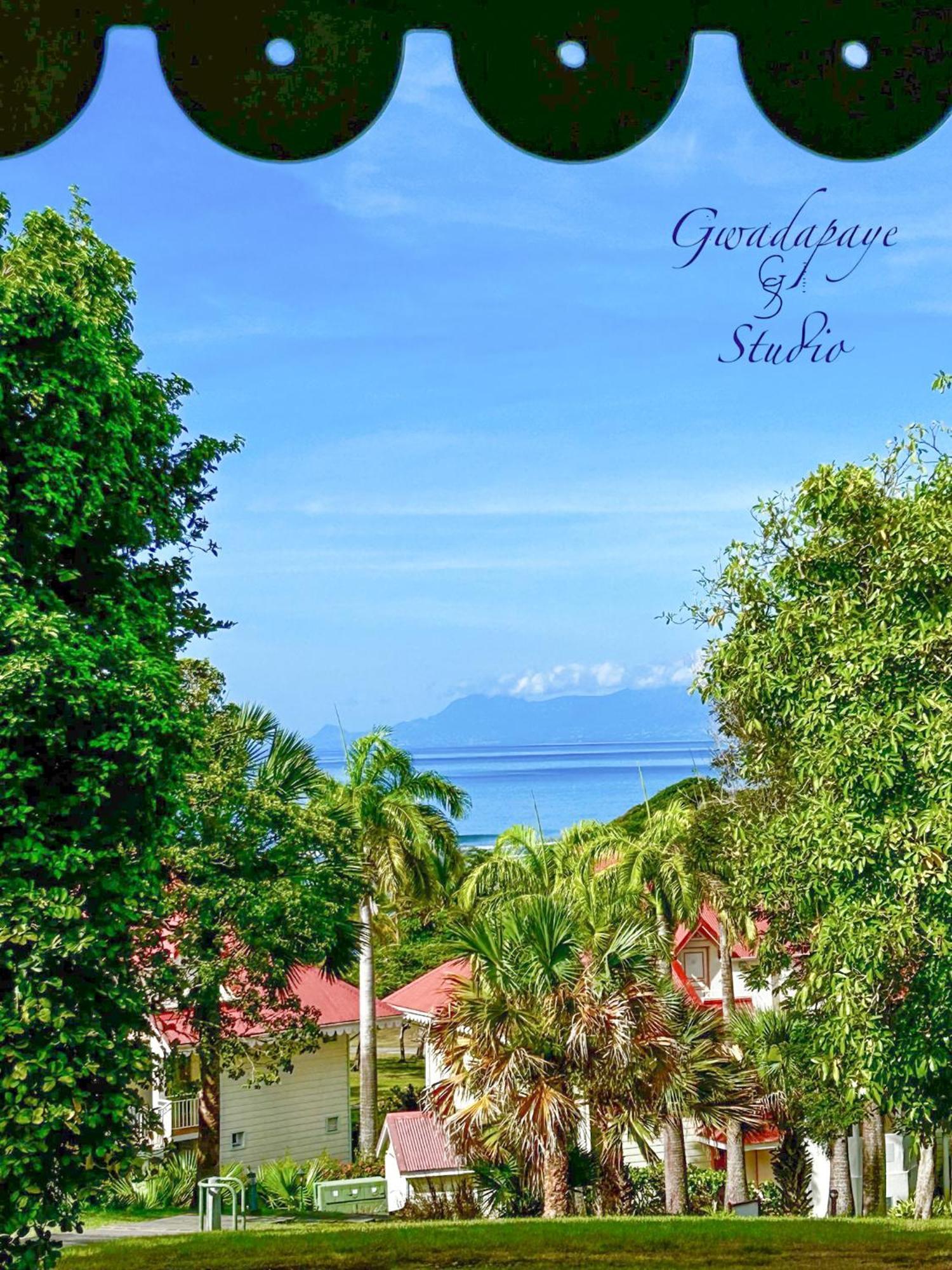 Sublime Vue Mer et Volcan , Pierre et Vacances, Gwadapaye Studio Sainte-Anne  Eksteriør bilde